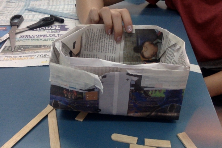 Final Newspaper Water Tank Large and Boxy