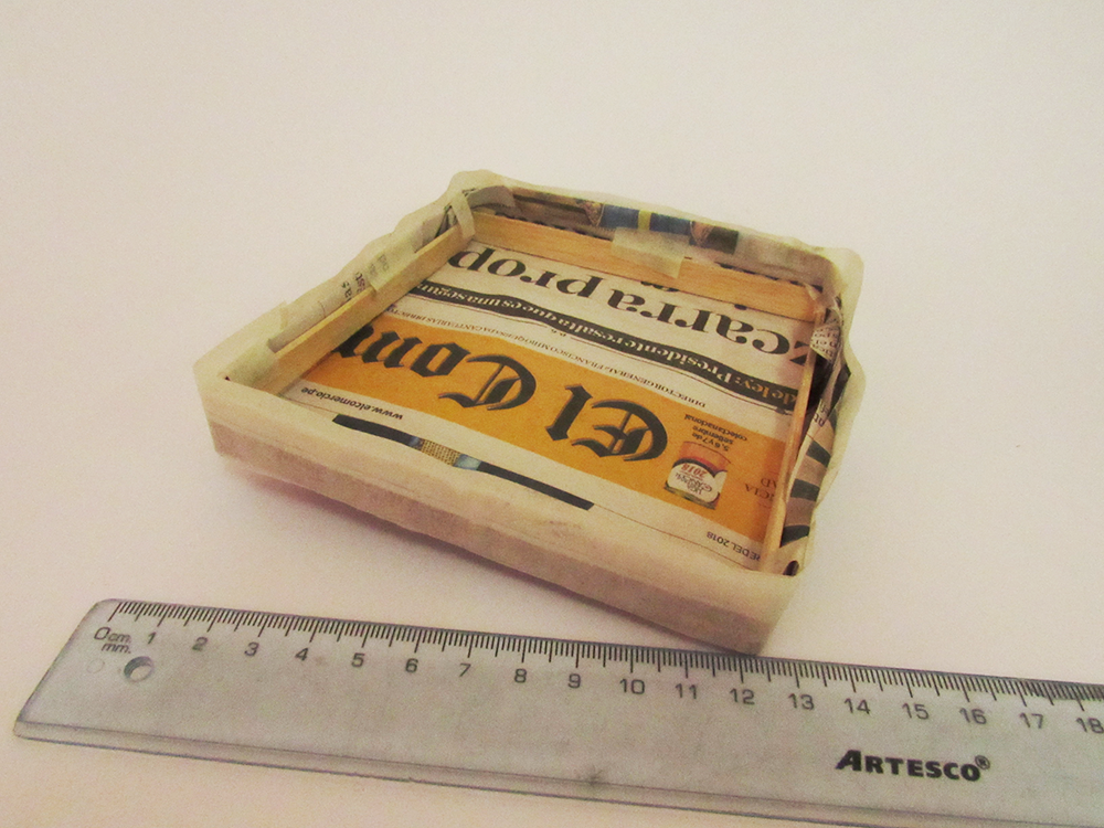 Low-height Square Newspaper Water Tank