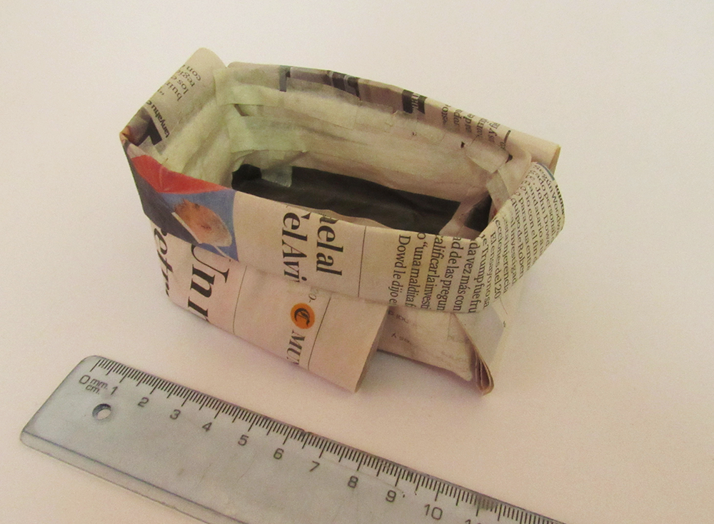 Thick-walled Newspaper Water Tank