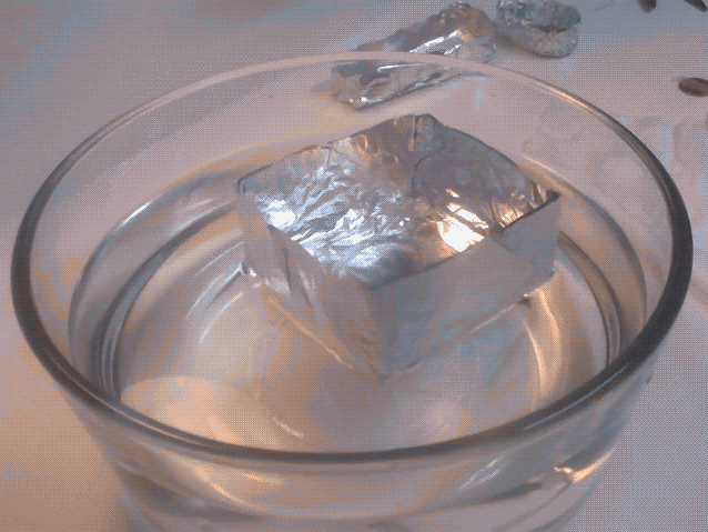 EDP Example - 5-inch Aluminum Watercraft Prototype Test with Ten Pennies on a Thread