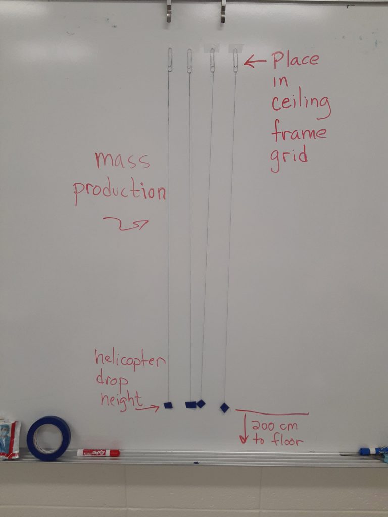 Paper Helicopter Experiment VistaThink