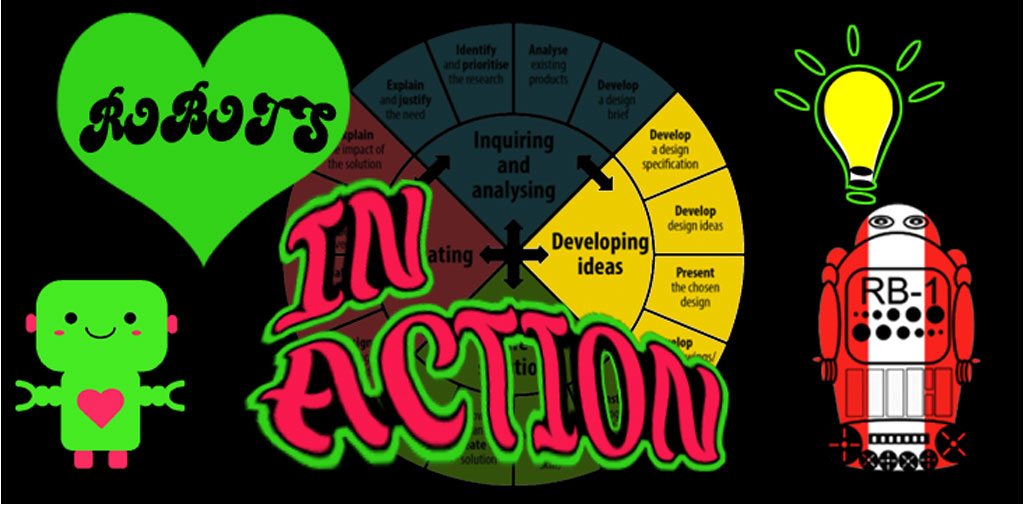 MYP Digital Design. Robots in Action. Criterion B - Inquiring and Developing Ideas
