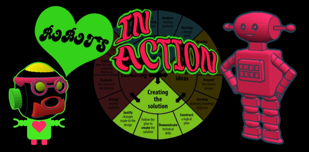 MYP Digital Design Unit - Robots in Action - Criterion C - Creating the Solution